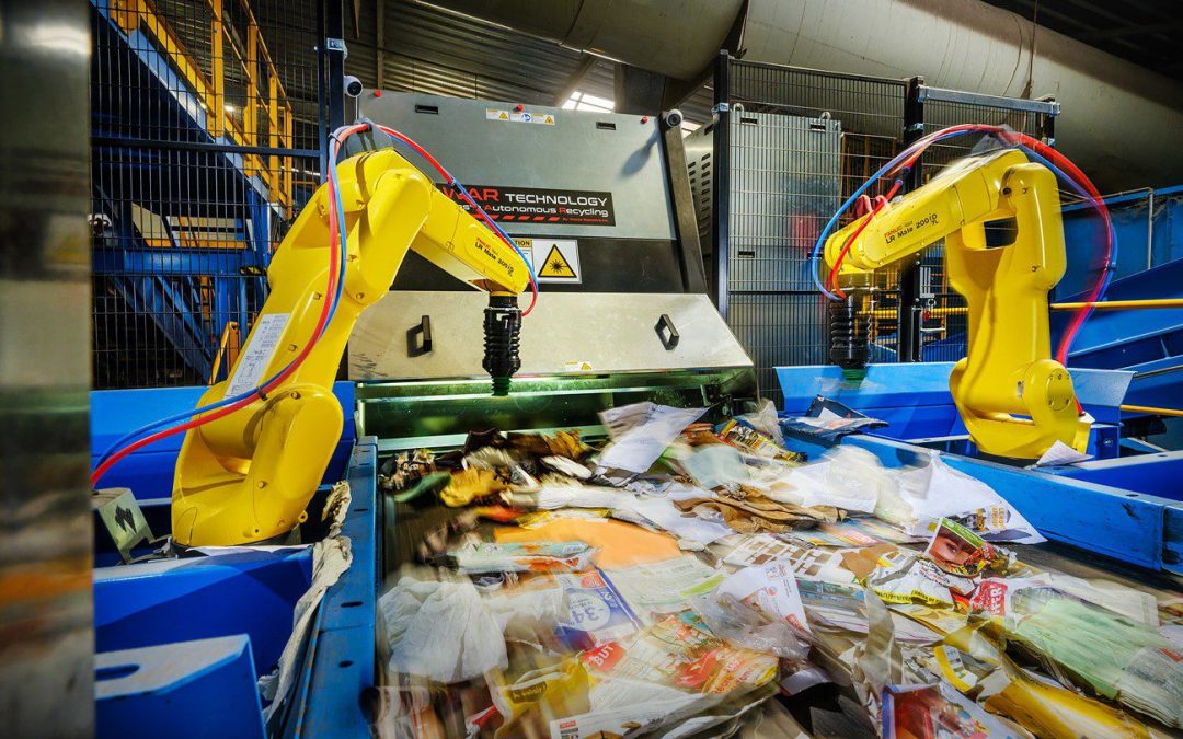 Pandemic, China trash-ban push recyclers to robots
